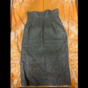 Herringbone Chevron Pencil Skirt NWOT